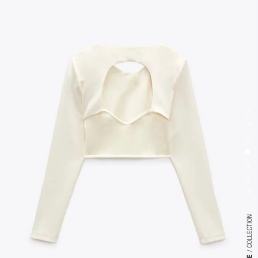 Zara Open Back Crop Top + Skirt Set - Picture 4 of 12